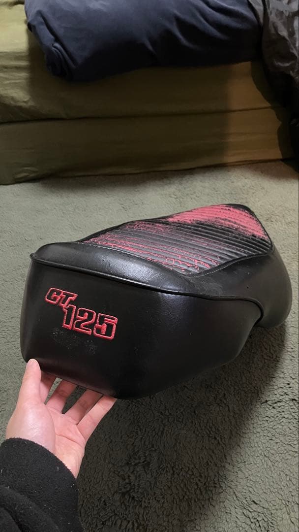 【中古】ハンターカブCT125 ロングシート 赤