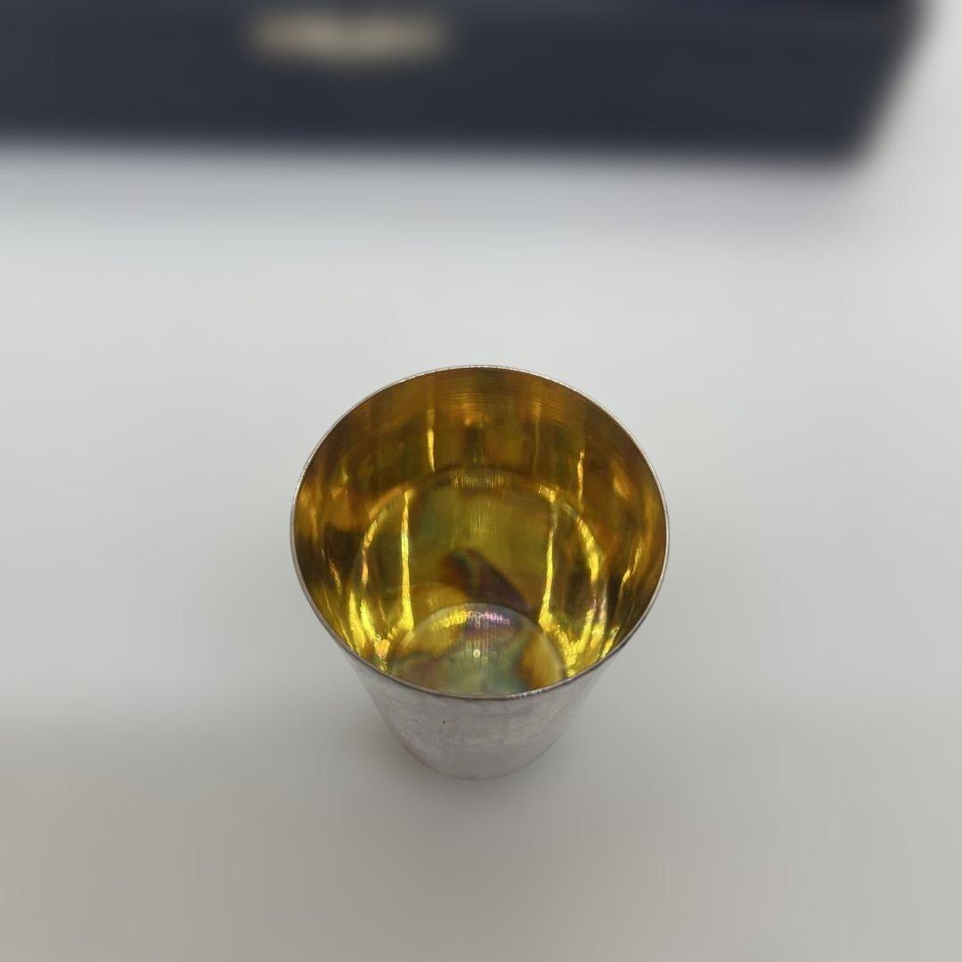 純銀製 おちょこ ぐい呑み 3個セット