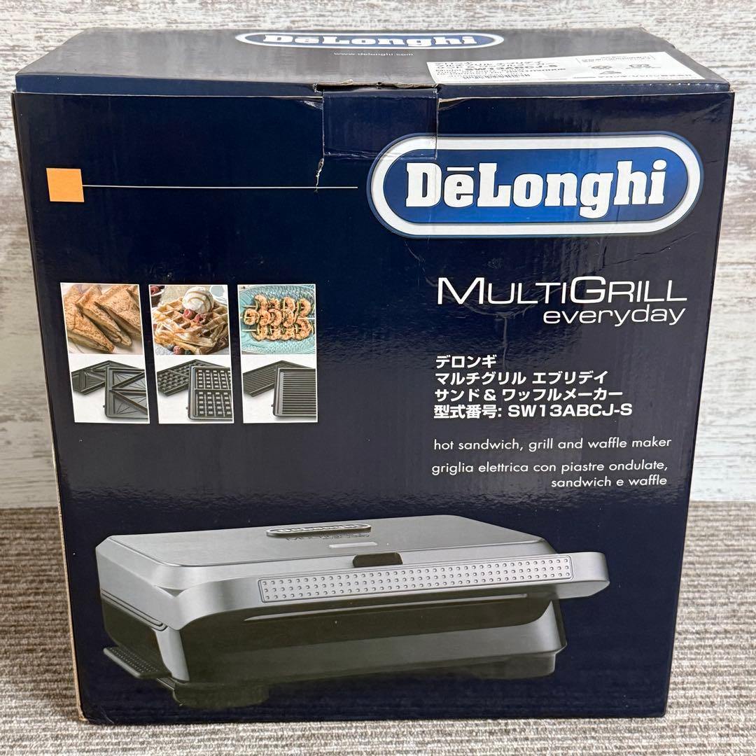 未使用　デロンギ　ワッフルメーカー SW13ABCJ-S