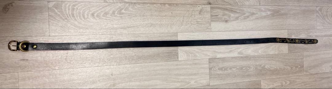 ナローベルト スタッズベルト 24㎜ 36㌅ 38㌅ HTC 等 ブラス 真鍮