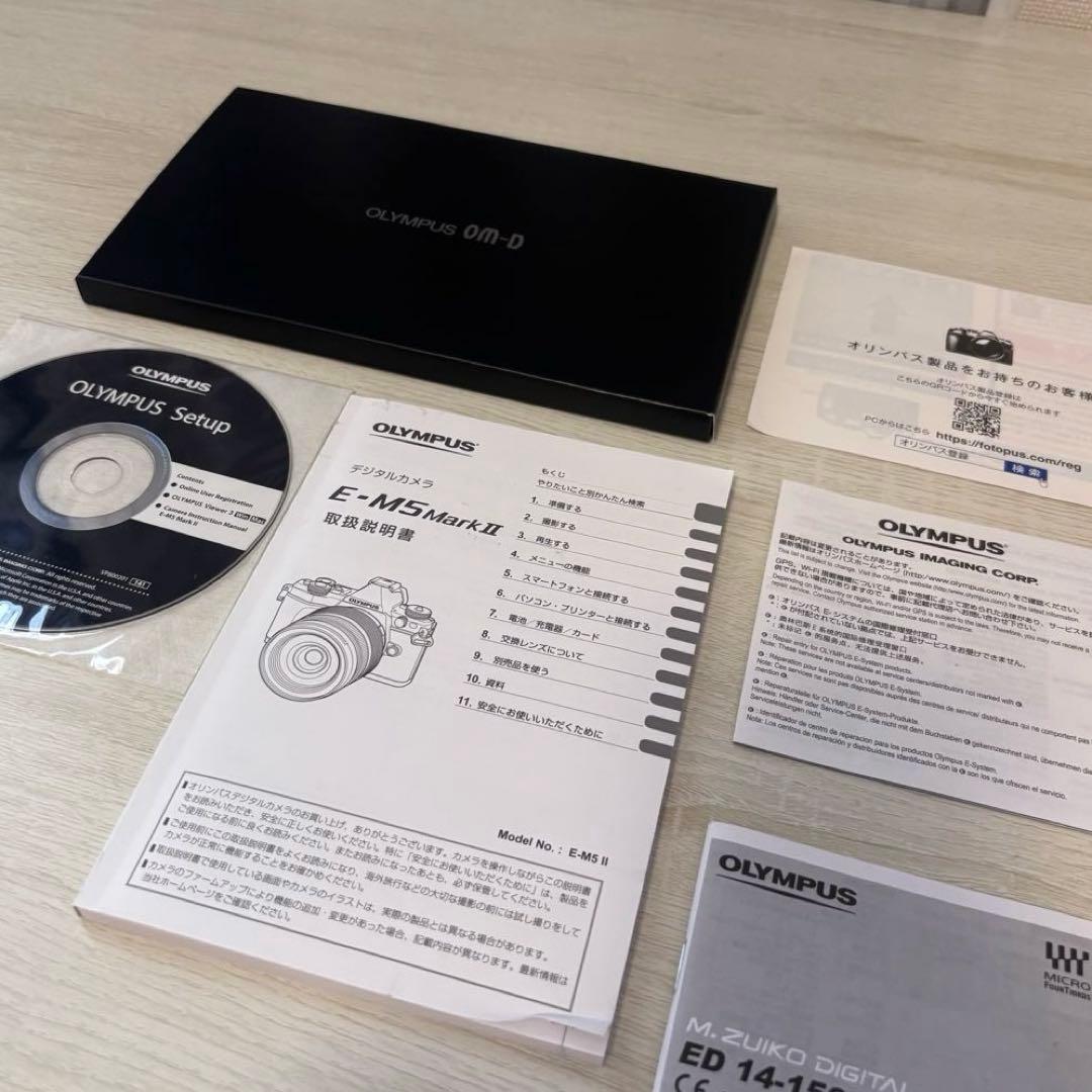 オリンパス OM-D em-5 mark ⅱ 【シャッター回数約1600回】