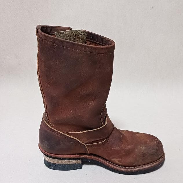 レッドウィング　エンジニアブーツ　オイルドレザー　ブラウン　２３㎝