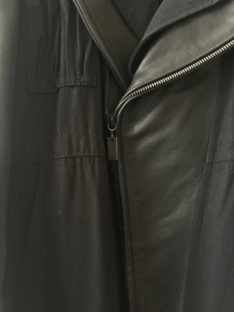 SIVA シヴァ　レザー切替ライダースジャケット　TOSHI-LOW着