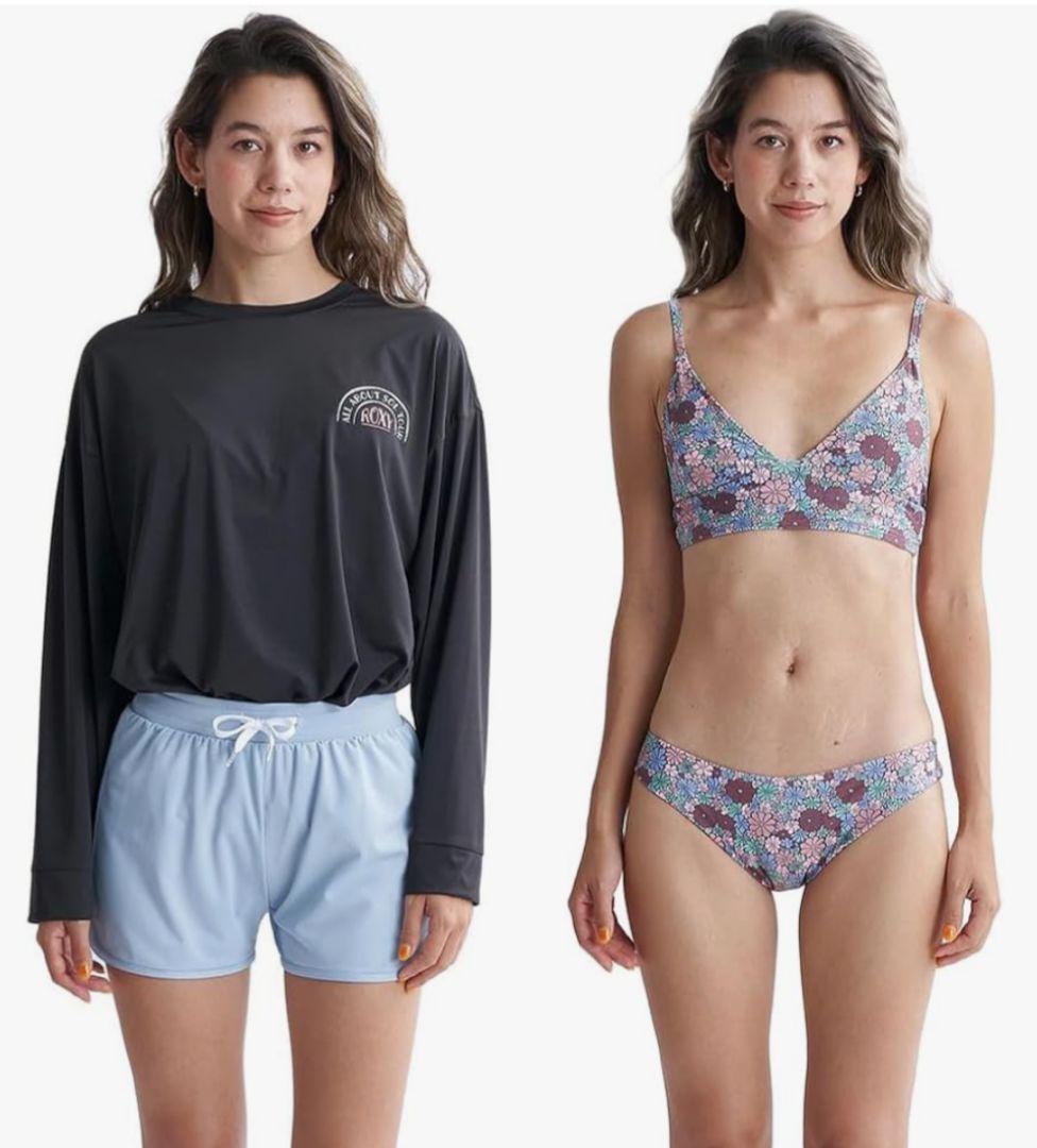 ROXY ビキニとラッシュガードセット