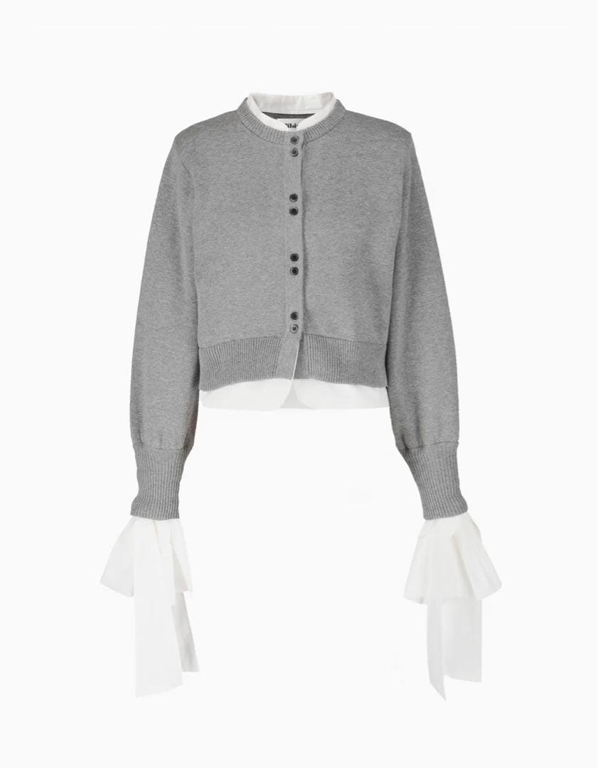 【正規品】bibiy. ANGELIQUE KNIT グレー