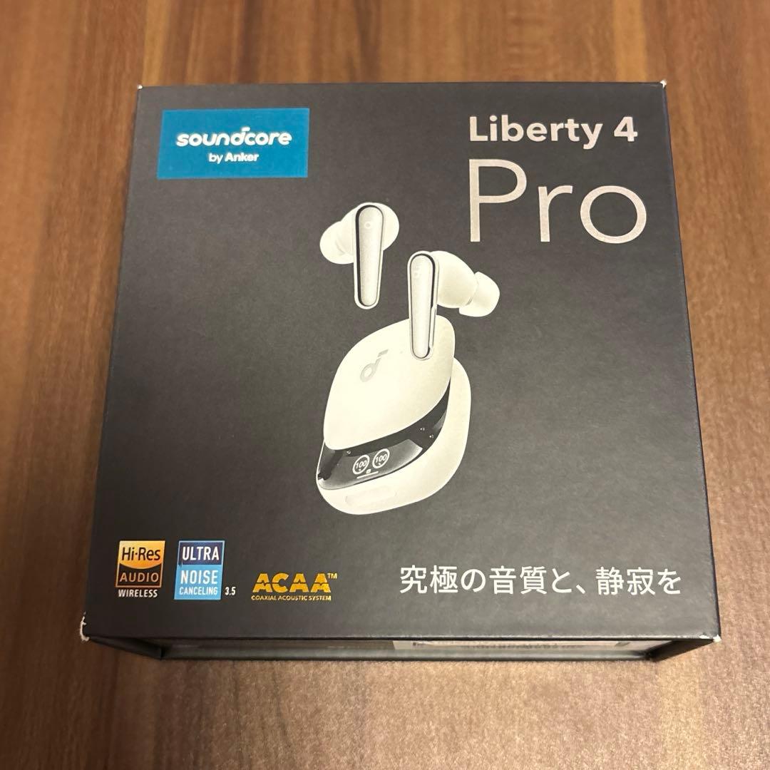Anker Soundcore Liberty 4 Pro パールホワイト