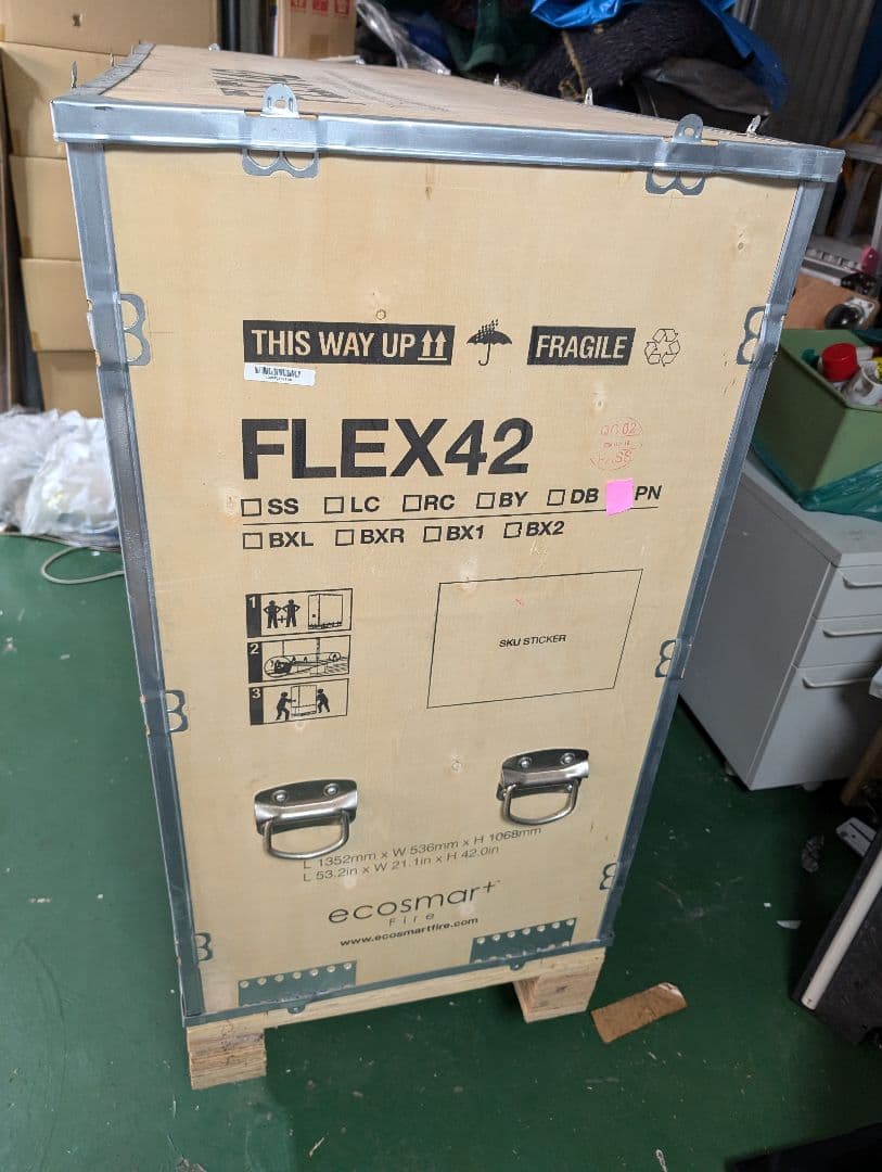 ※satoshiページ　エコスマートファイヤー　Flex 42SS