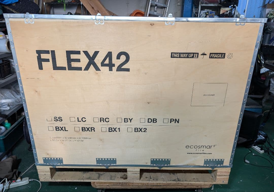 ※satoshiページ　エコスマートファイヤー　Flex 42SS