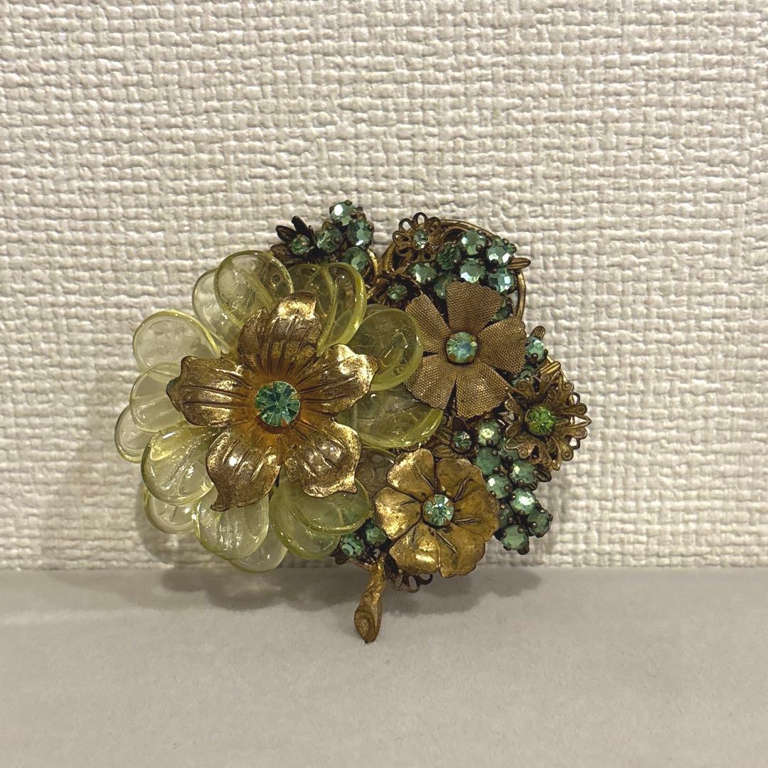 ミリアムハスケル　アンティークブローチ