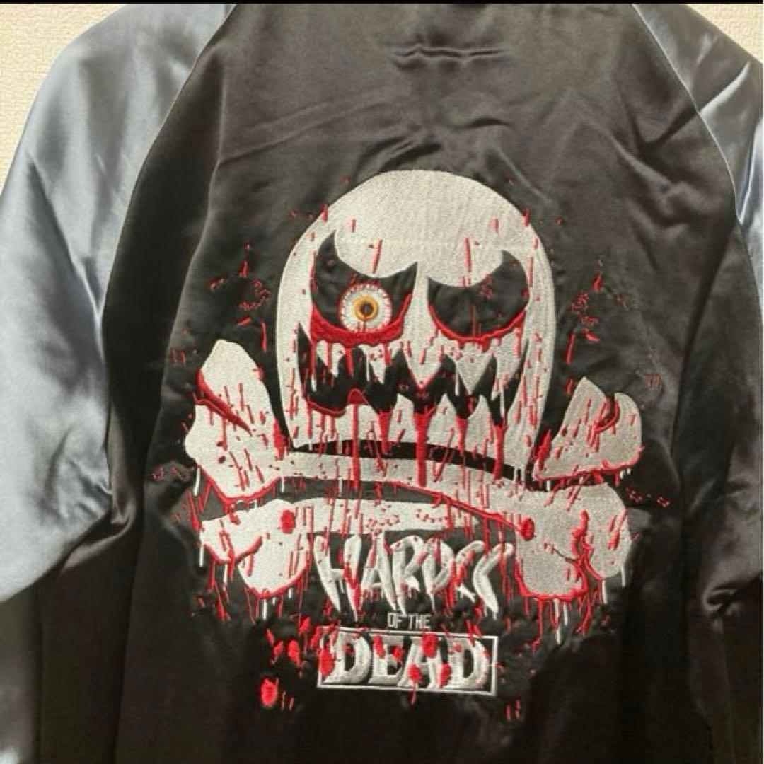 ペ*グ様 L ) ハードコアチョコレート スカジャン ブラック　ジャケット