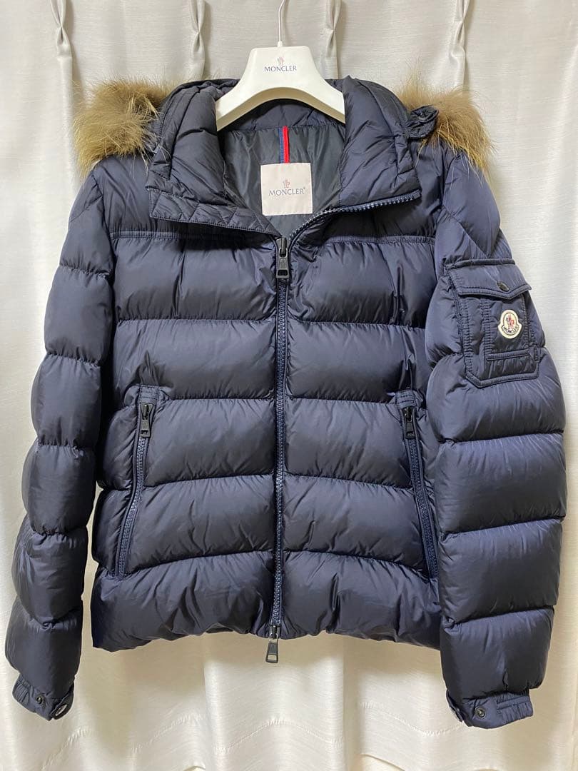 まる様　★モンクレール　CLUNY　リアルファーダウンコート