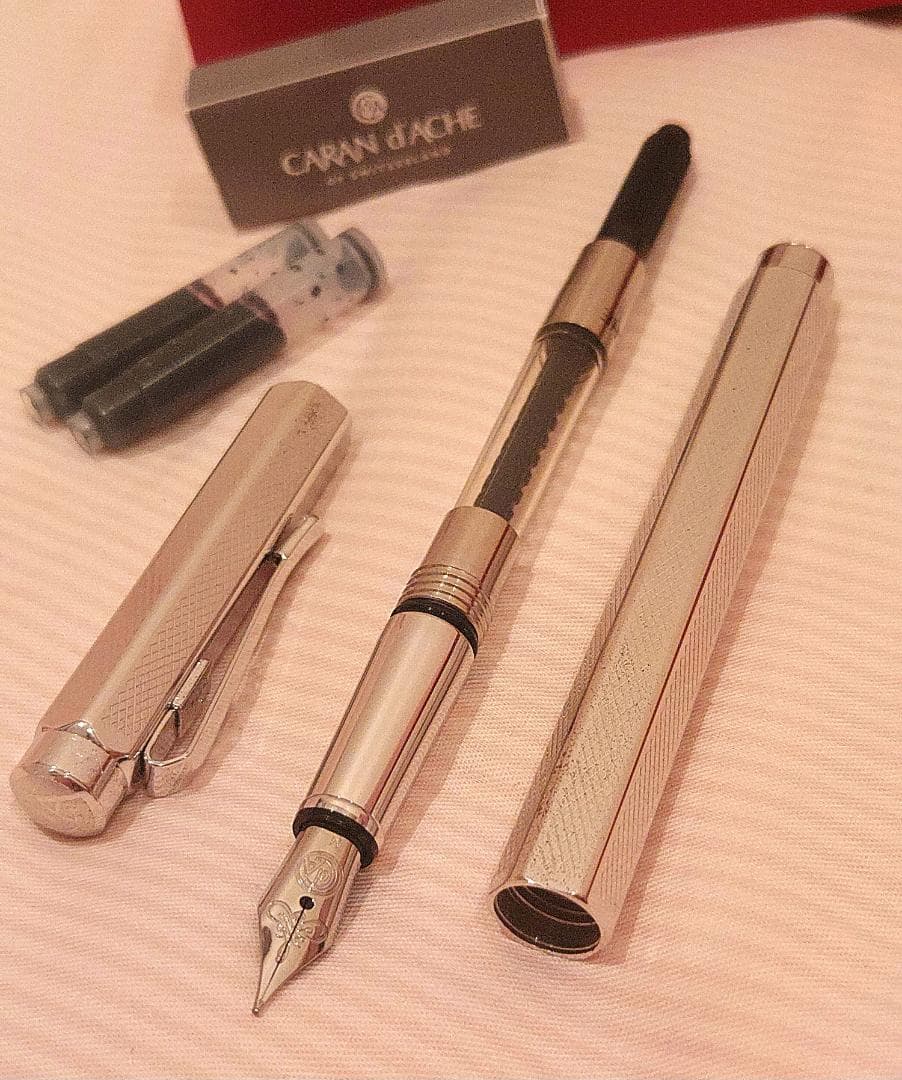 幸*雄様 ミ*ド様 カランダッシュ エクリドール レトロ パラジウムコート 万年