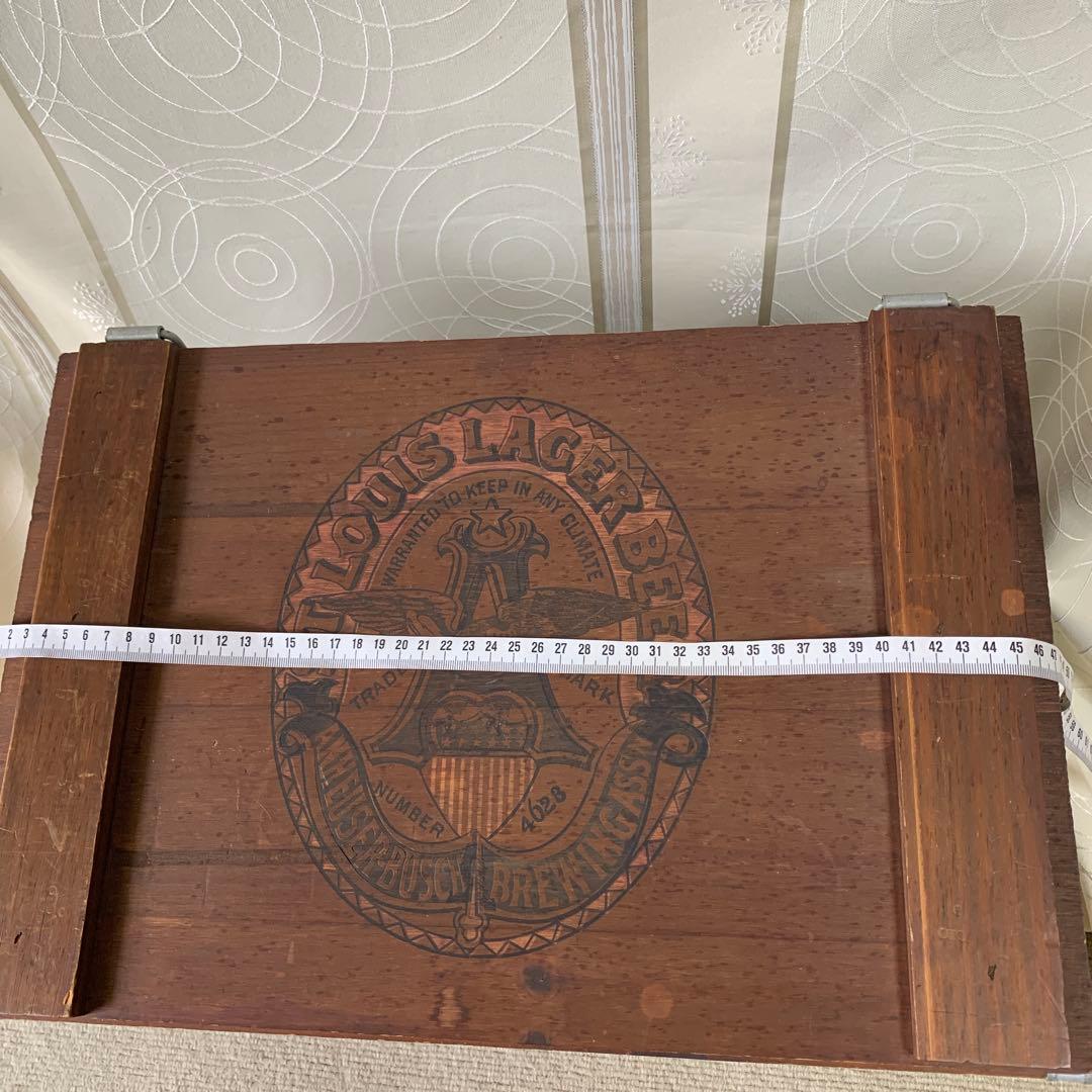 アメリカビールボックス　Anheuser-Busch ビンテージビールケース