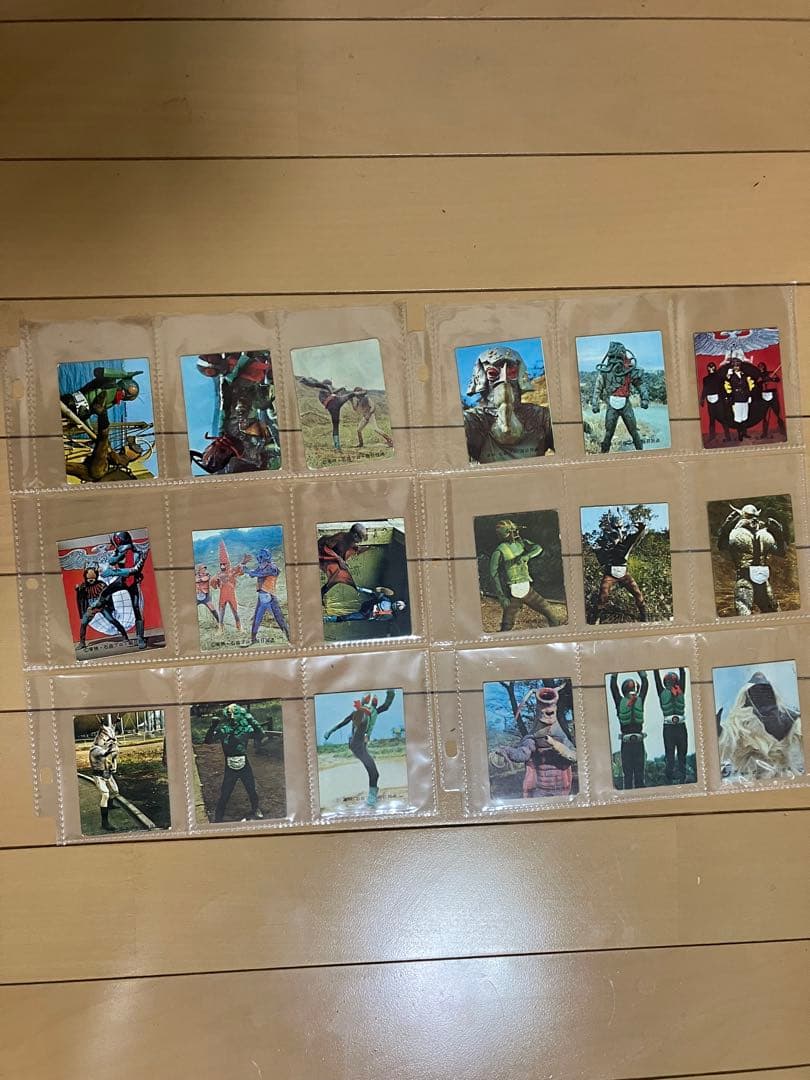 昭和レトロ★旧カルビー仮面ライダーカード★ 1番〜105番まで連番 表25局有