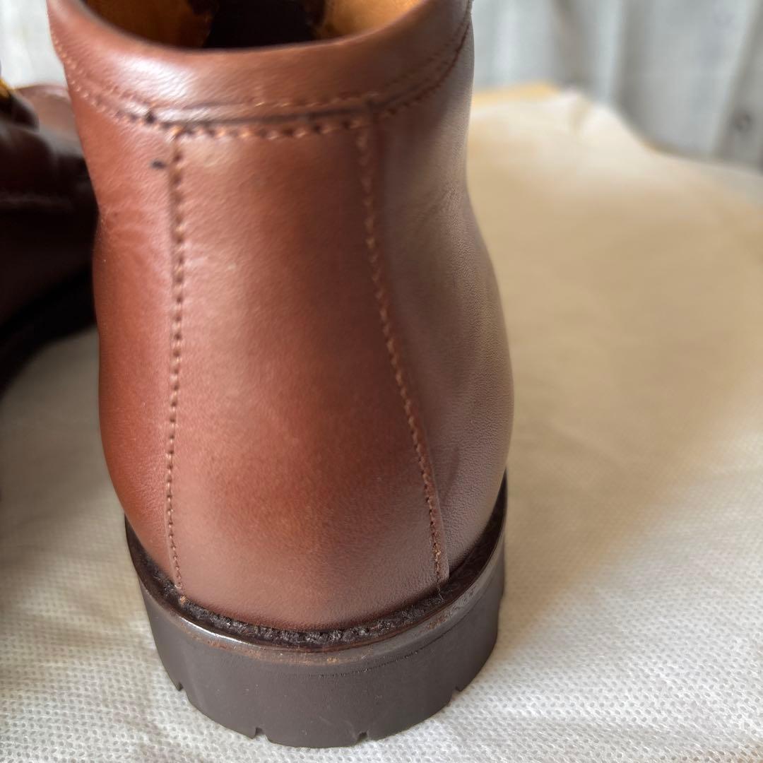 GUCCI グッチ ホースビット 厚底 ローファー ブラウン UK7 本革