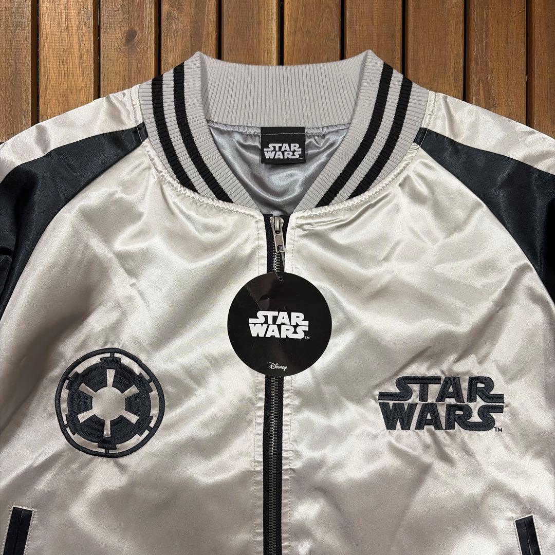 未使用 STARWARS スカジャン キャラジャン シルバーガラクティック 丸眞