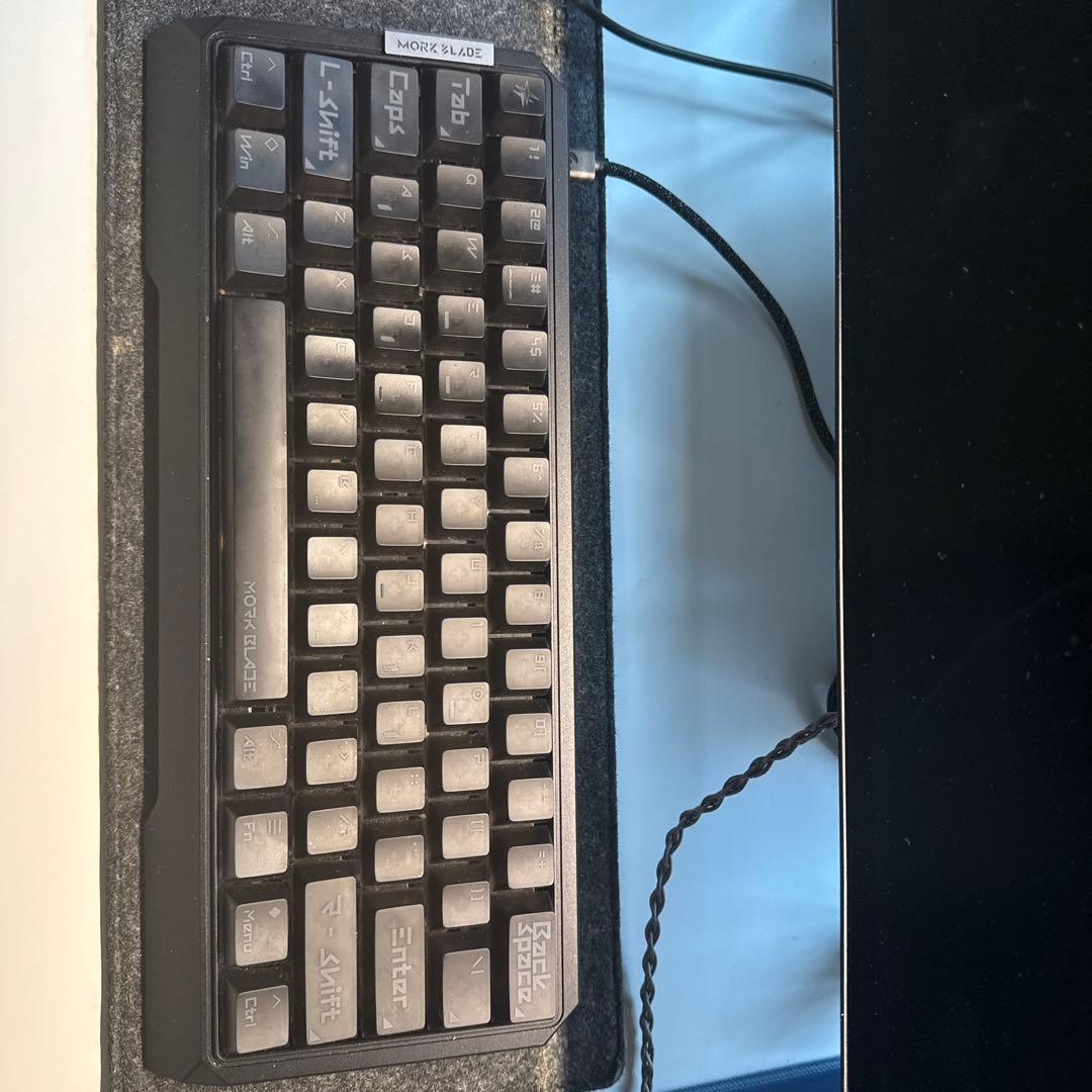 MorkBlade MK60 Black ラピッドトリガーキーボード