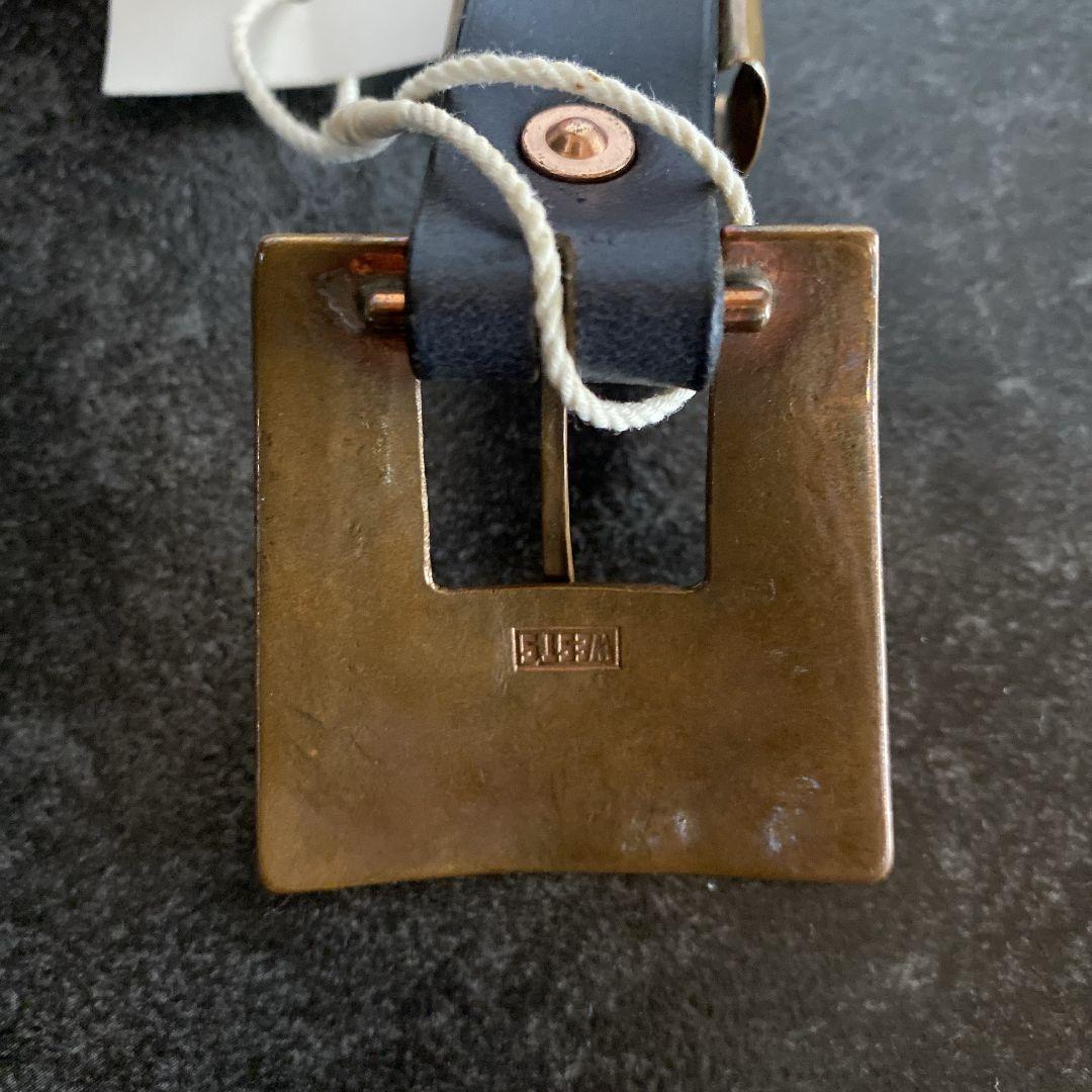 WESTOVERALLS×NW 23ss 新品 牛革 コッパー リベット ベルト