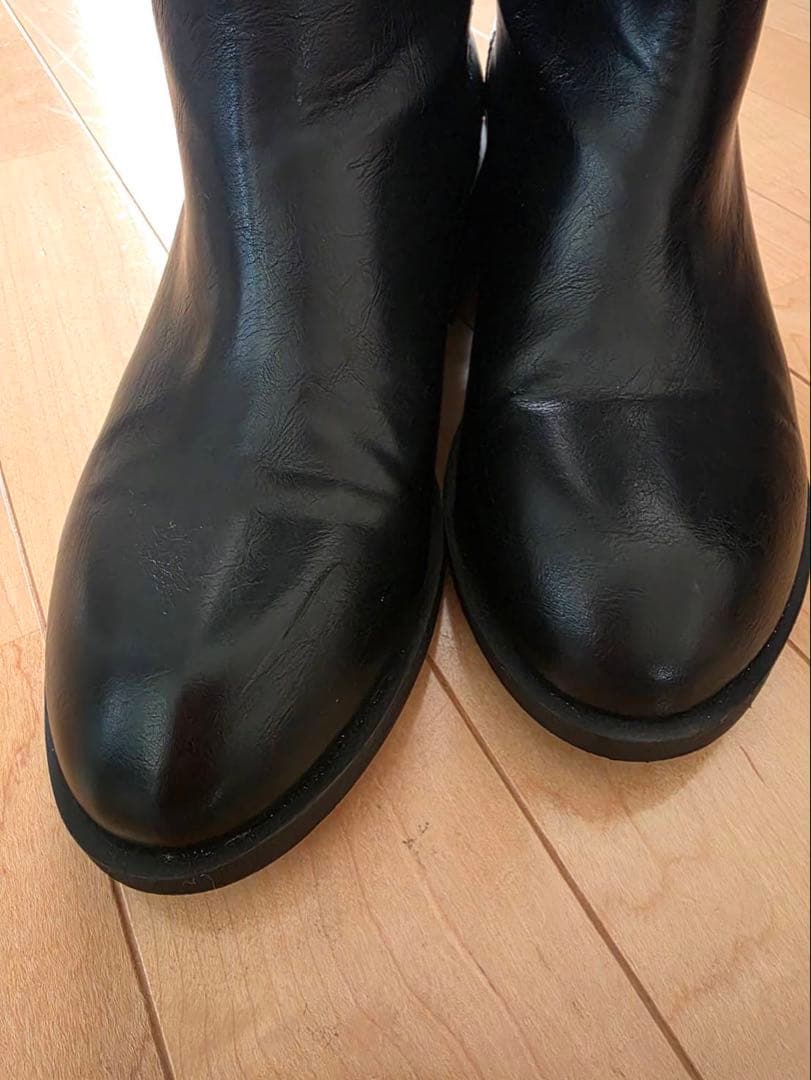 【Reika】HIAND Round-topKnee-High Boots