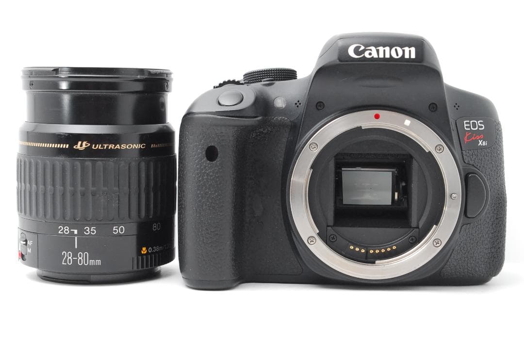 【光学極美品】Canon Kiss X8i　スマホ転送　WiFiモデル　自撮り