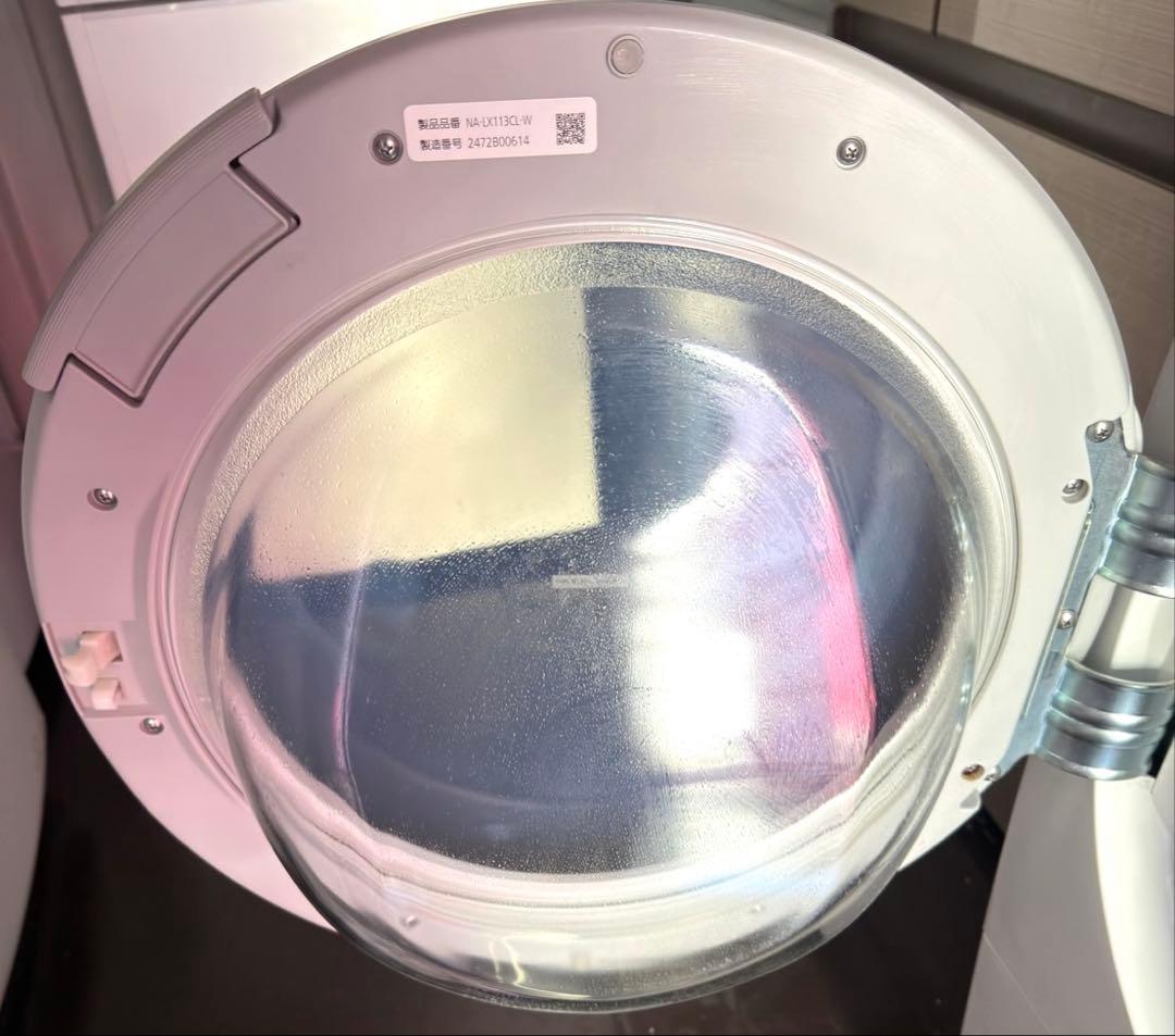 Panasonic パナソニック ドラム式洗濯乾燥機 NA-LX113CL
