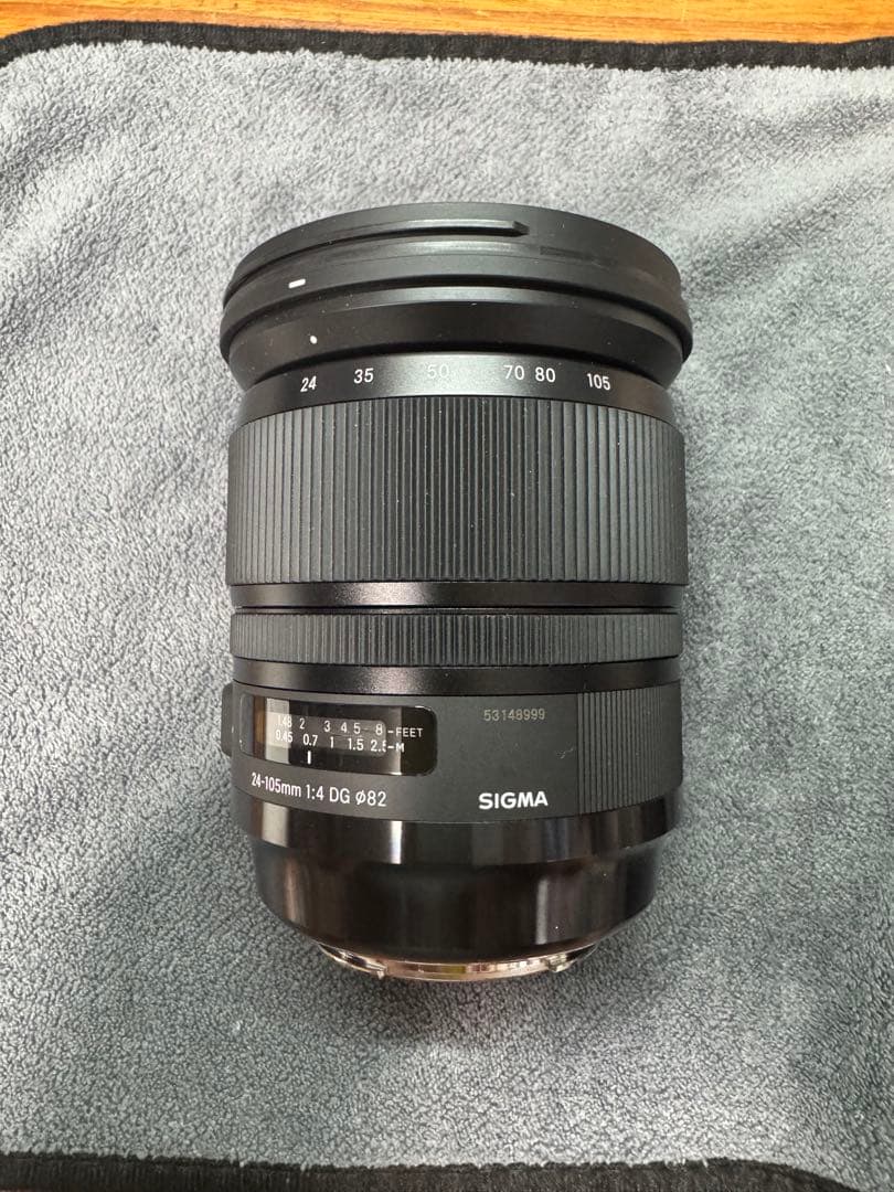SIGMA 24-105mm f/4 DG OS HSM レンズ　Canon用