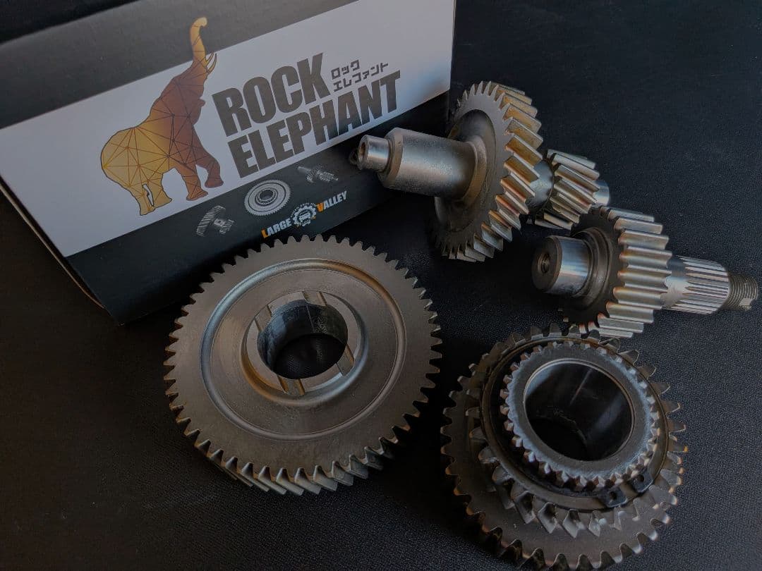 トランスファーダウンギア 『ロックエレファント/JB用』 Hi側Lo側 ダウン