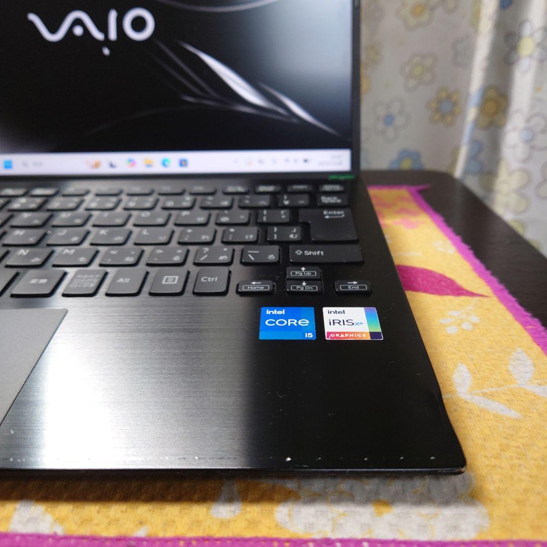 アダプターなし。訳あり！12世代i5！VAIO proPG21！ノートパソコン！