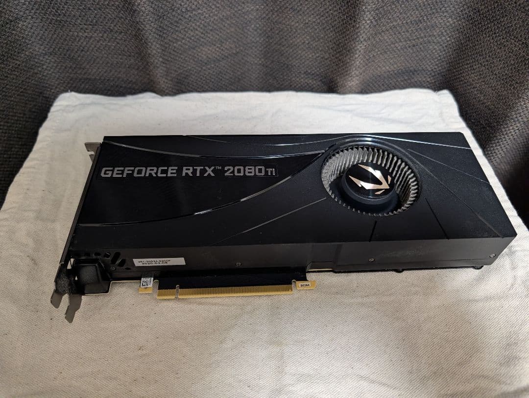 ZOTAC GeForce RTX 2080 Ti 本体のみです