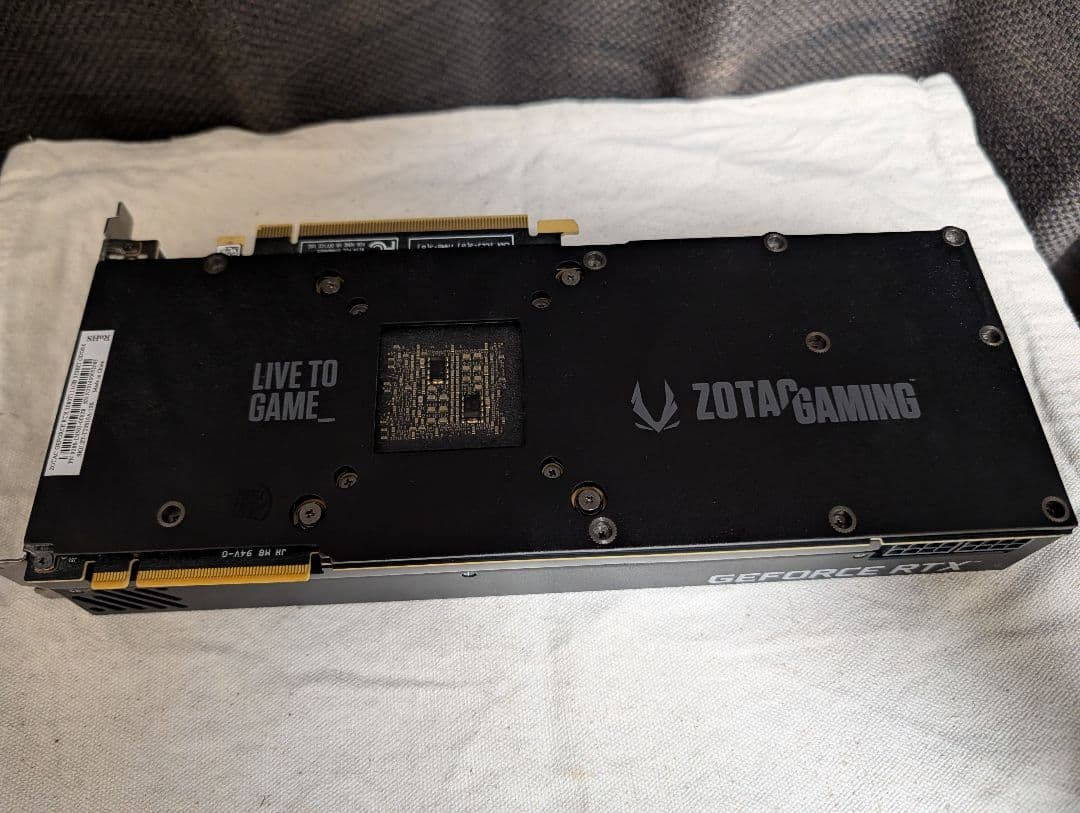 ZOTAC GeForce RTX 2080 Ti 本体のみです