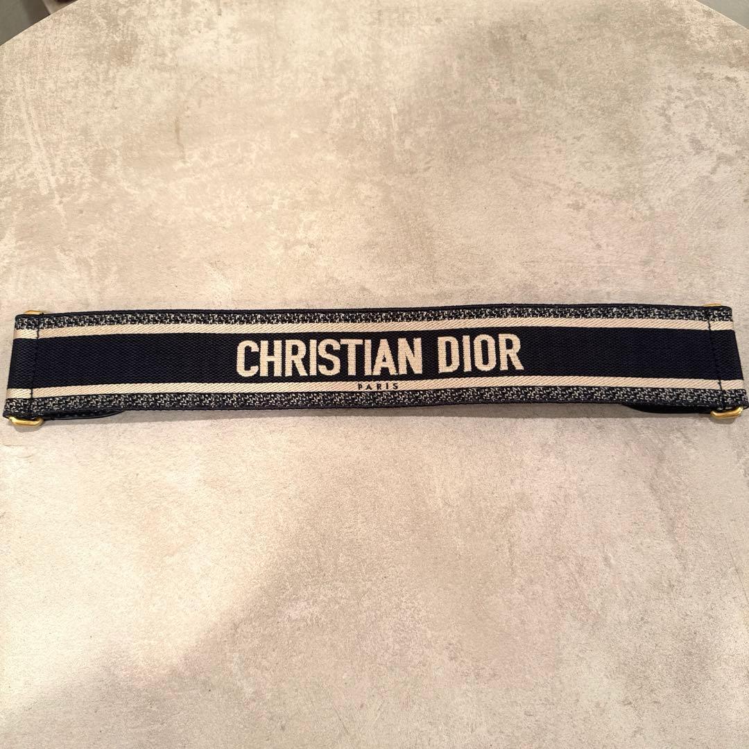 ベルト 75 Dior ディオール エンブロイダリー CDロゴ キャンバス