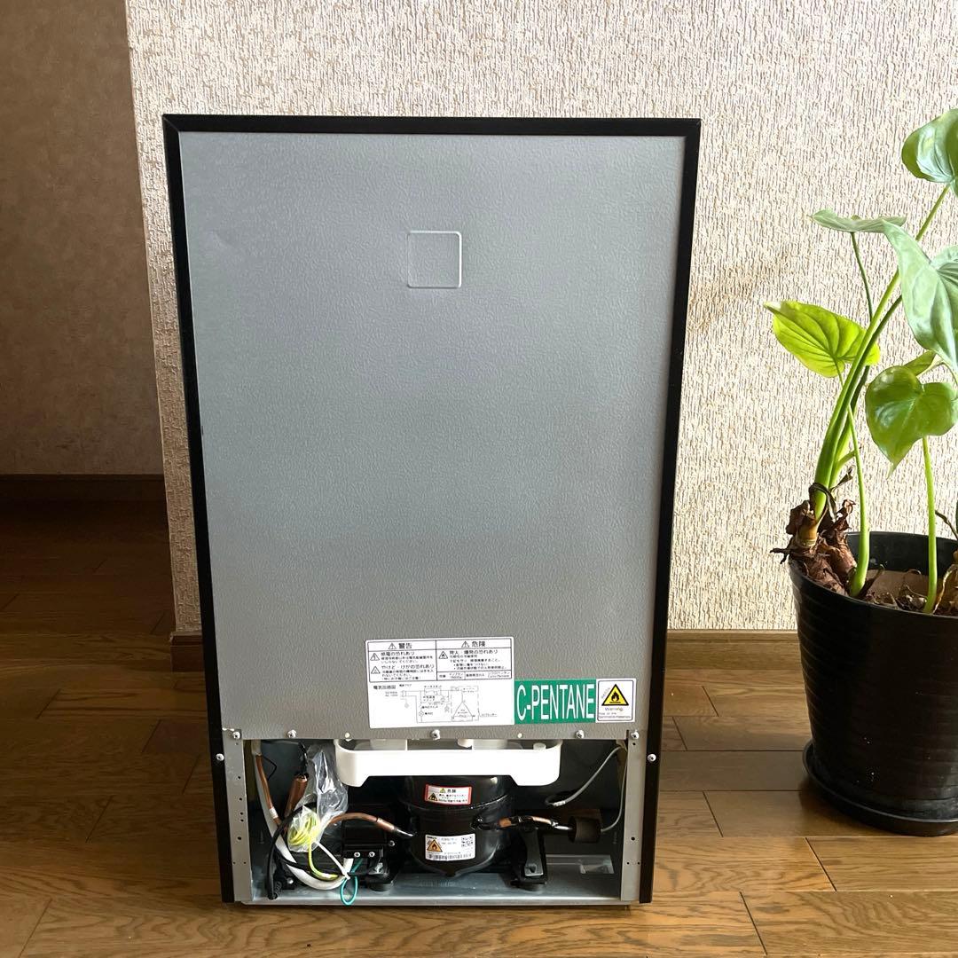 【新品未使用】冷蔵庫 87L MAXZEN マクスゼン 小型 2ドア ガンメタ