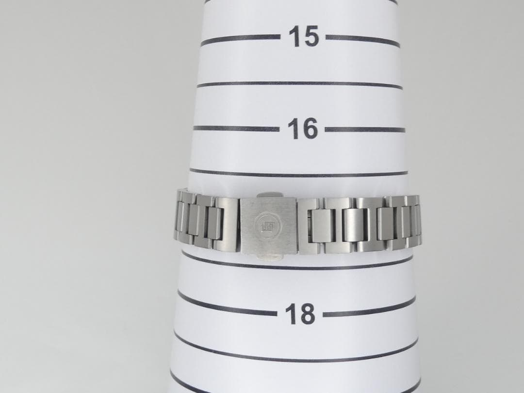 箱なし✴美品稼働品 エクシード 電波ソーラー チタン ダイレクトフライト 17㎝