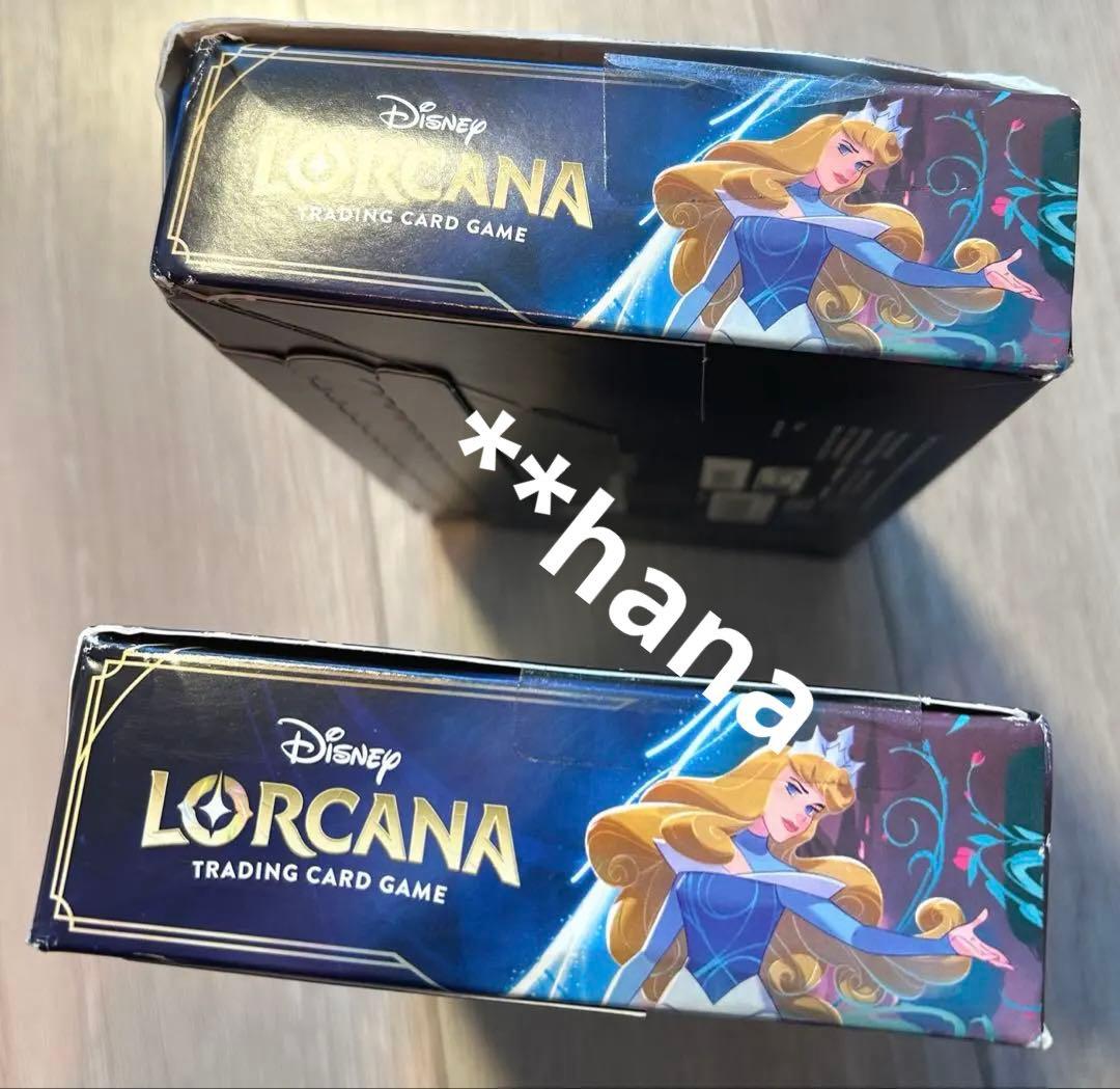 英語版 Lorcana BOX ロルカナ ファーストチャプター ボックス 海外