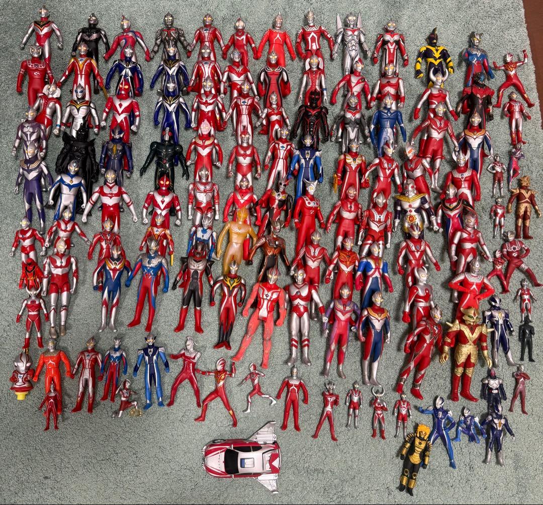 た*か様 ウルトラマン　ソフビ　120体　レトロもあり