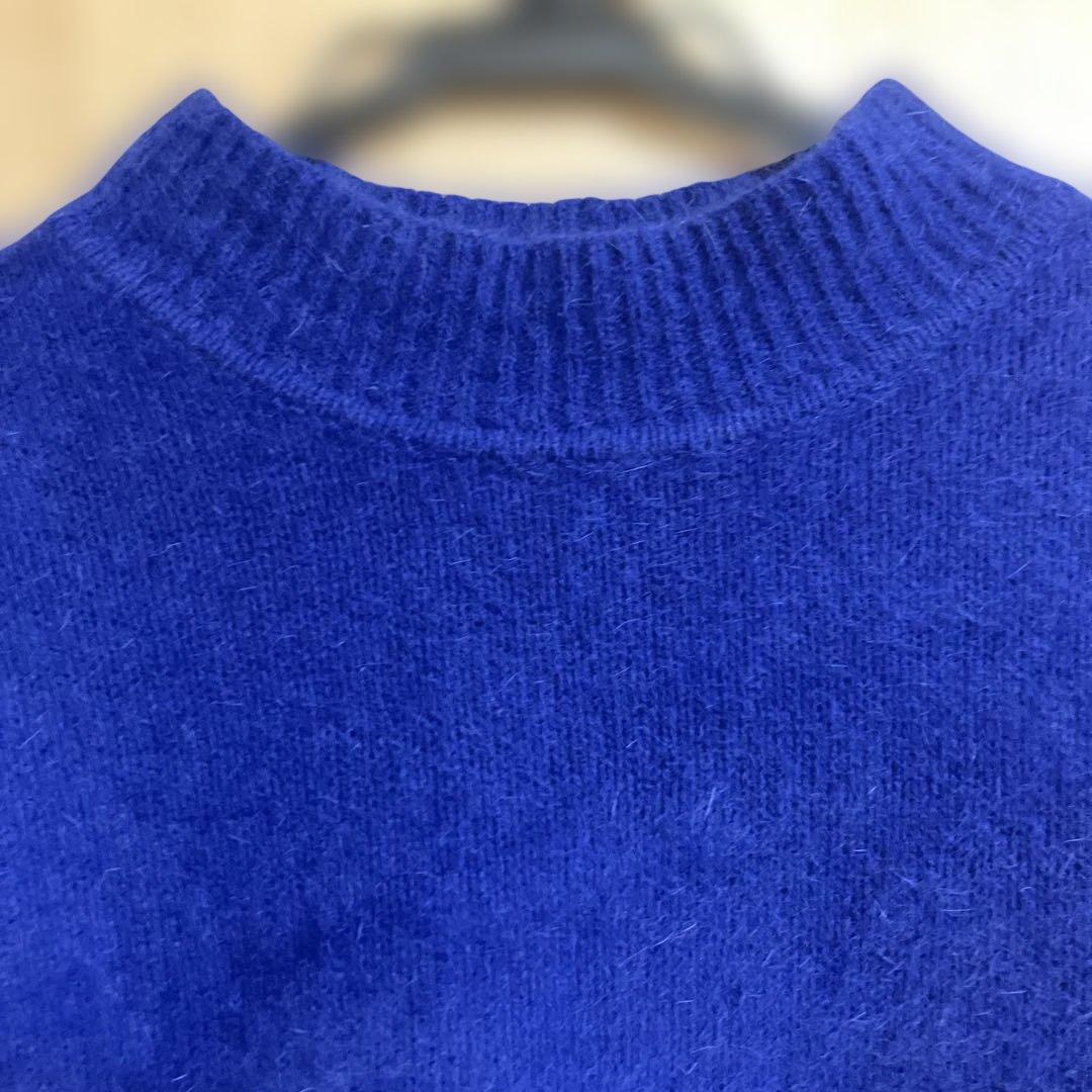 ブルーフォックス100% ロイヤルブルーニット