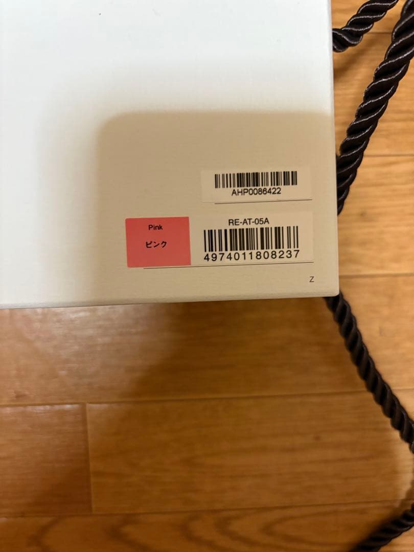 ReFa ストレートヘアアイロン RE-AT-05A ピンク反実仮想