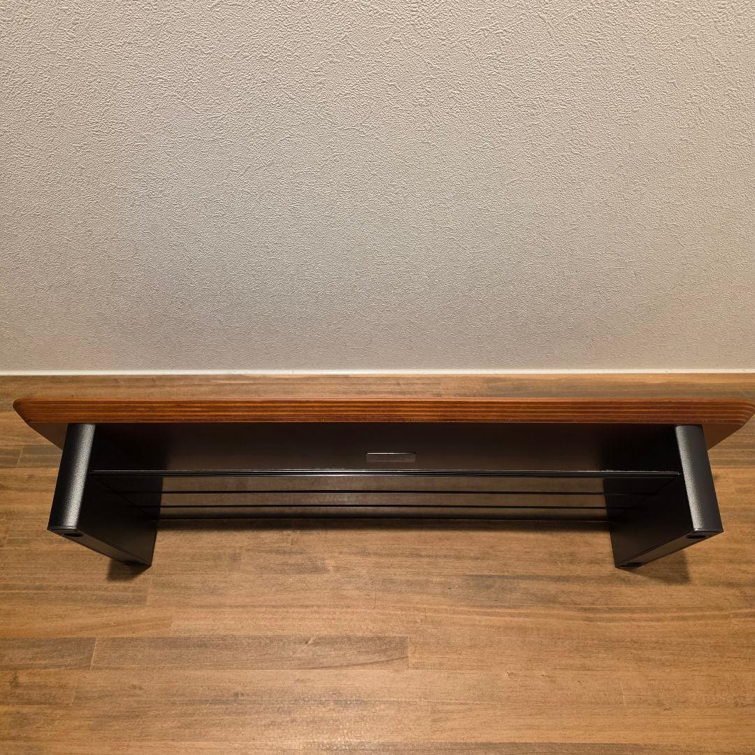 amesoba 木製 モニタースタンド 卓上 デスクシェルフ