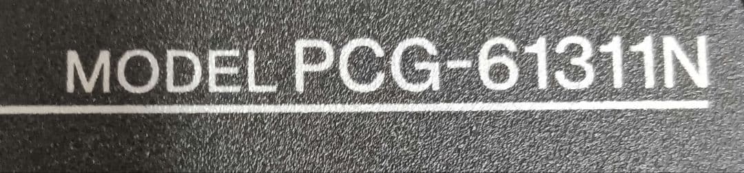 † SONY VAIO PCG-61311N 8GB ストレージ無