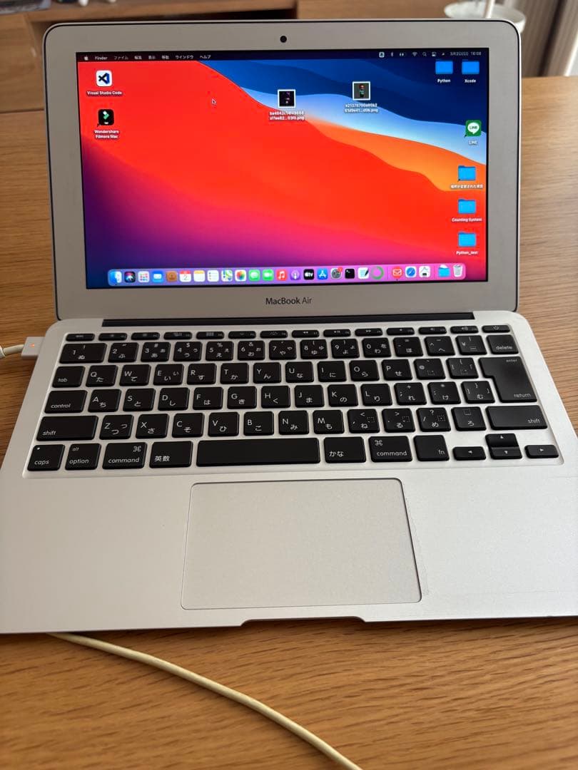 MacBook Air 11インチ シルバー 日本語キーボード