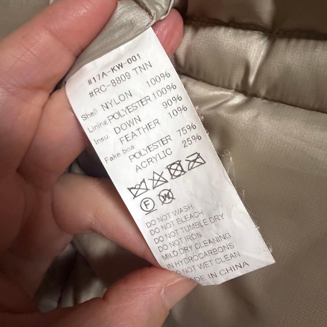 Orcival オーシバル リモンタ フード付きダウンジャケット France1