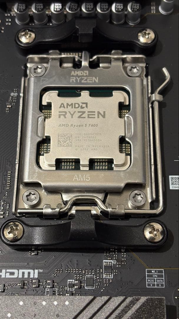 マザーボード MSI B550 GAMING PLUS WIFI + Ryzen5 7600