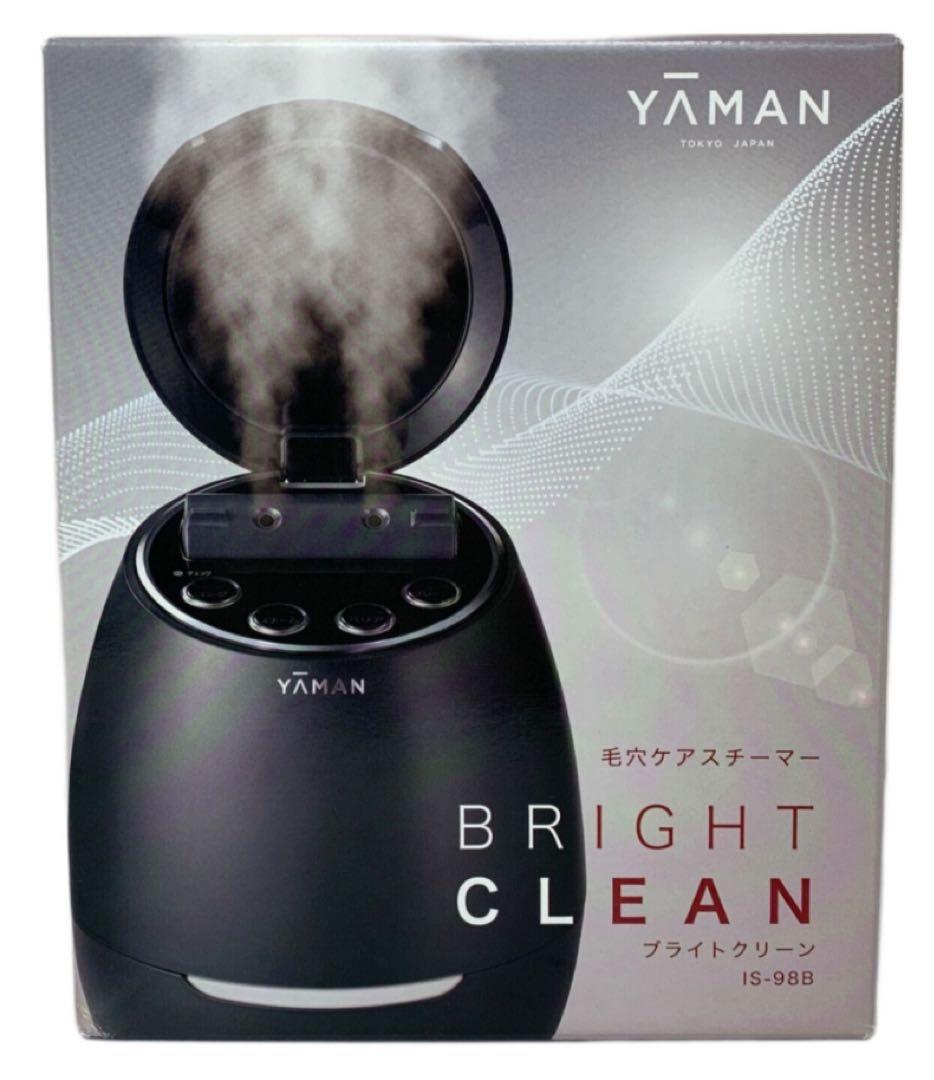 ヤーマン 毛穴ケアスチーマー ブライトクリーン ブラック IS98B