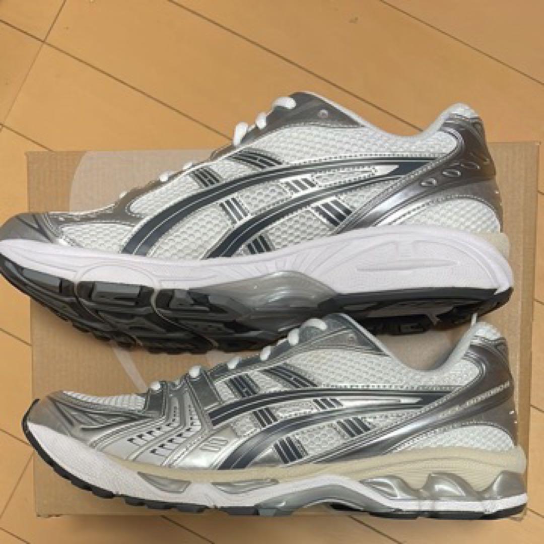 【24時間以内に発送】アシックス ゲルカヤノ14 ホワイト/グラファイトグレー