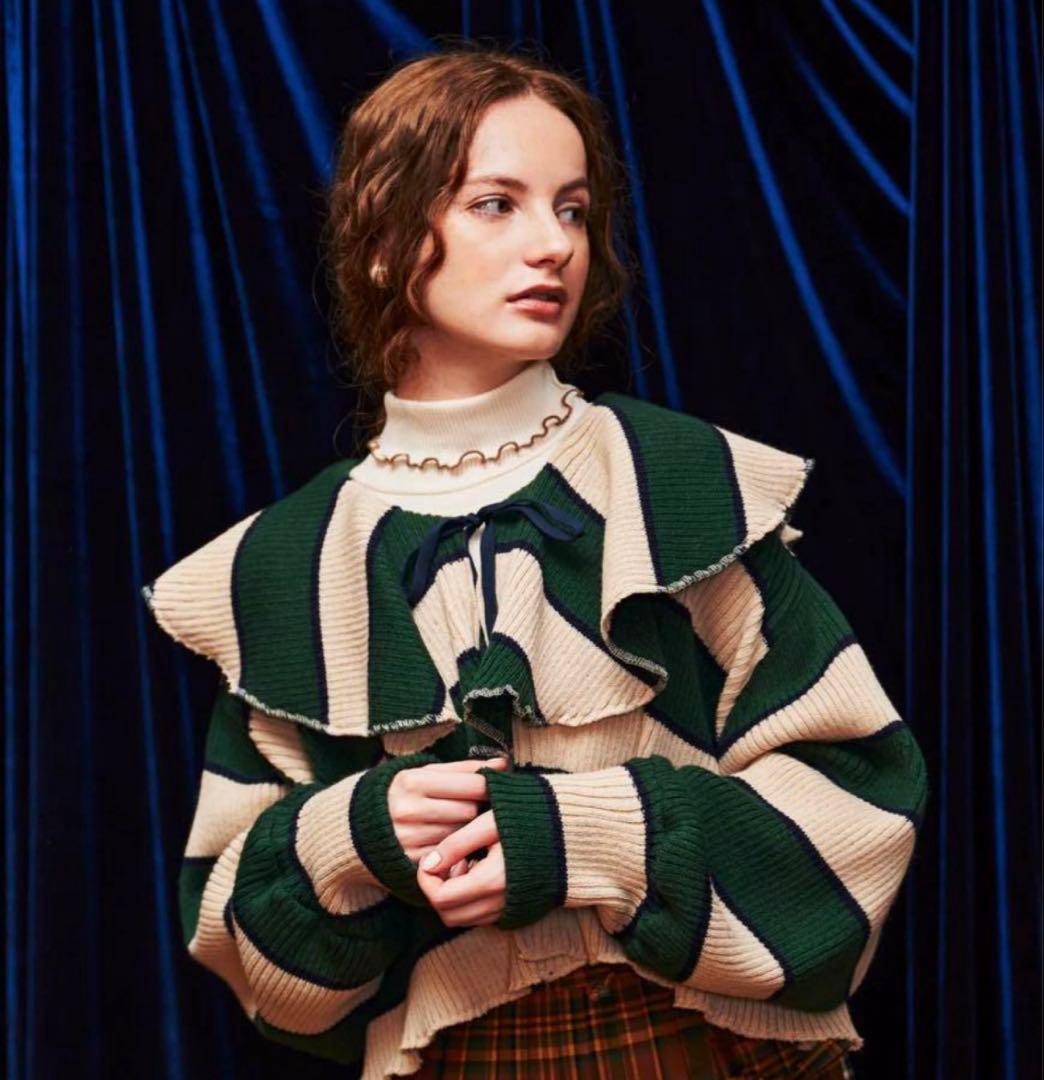 【POPPY】あさぎーにょ ボーダーニット