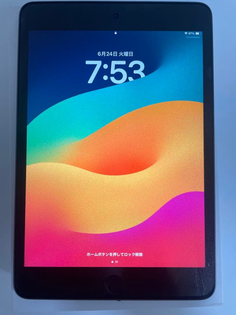 【美品】Apple iPad mini 5 Wi-Fi 64GB スペースグレー
