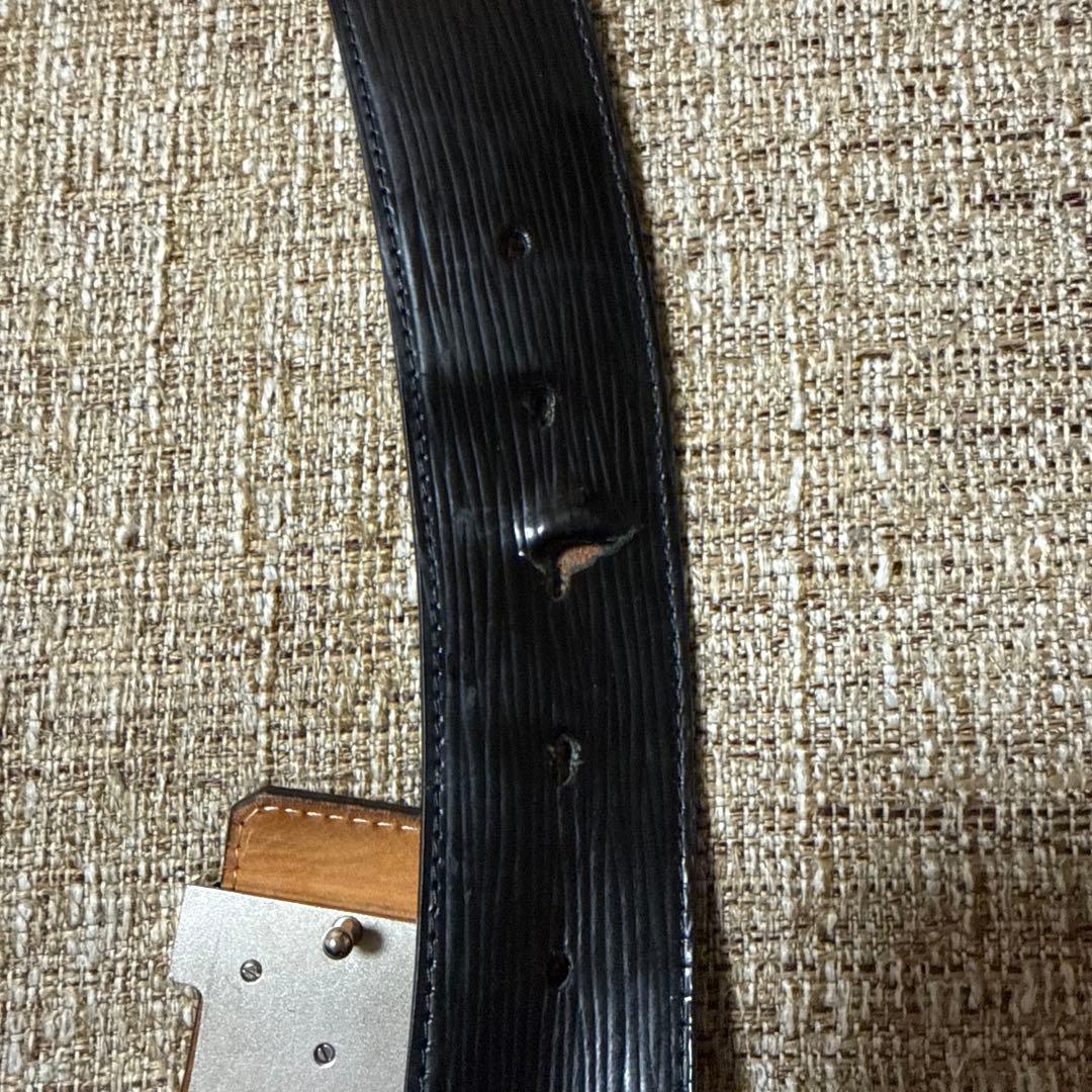 Louis Vuitton エピブラックベルト　確実正規品