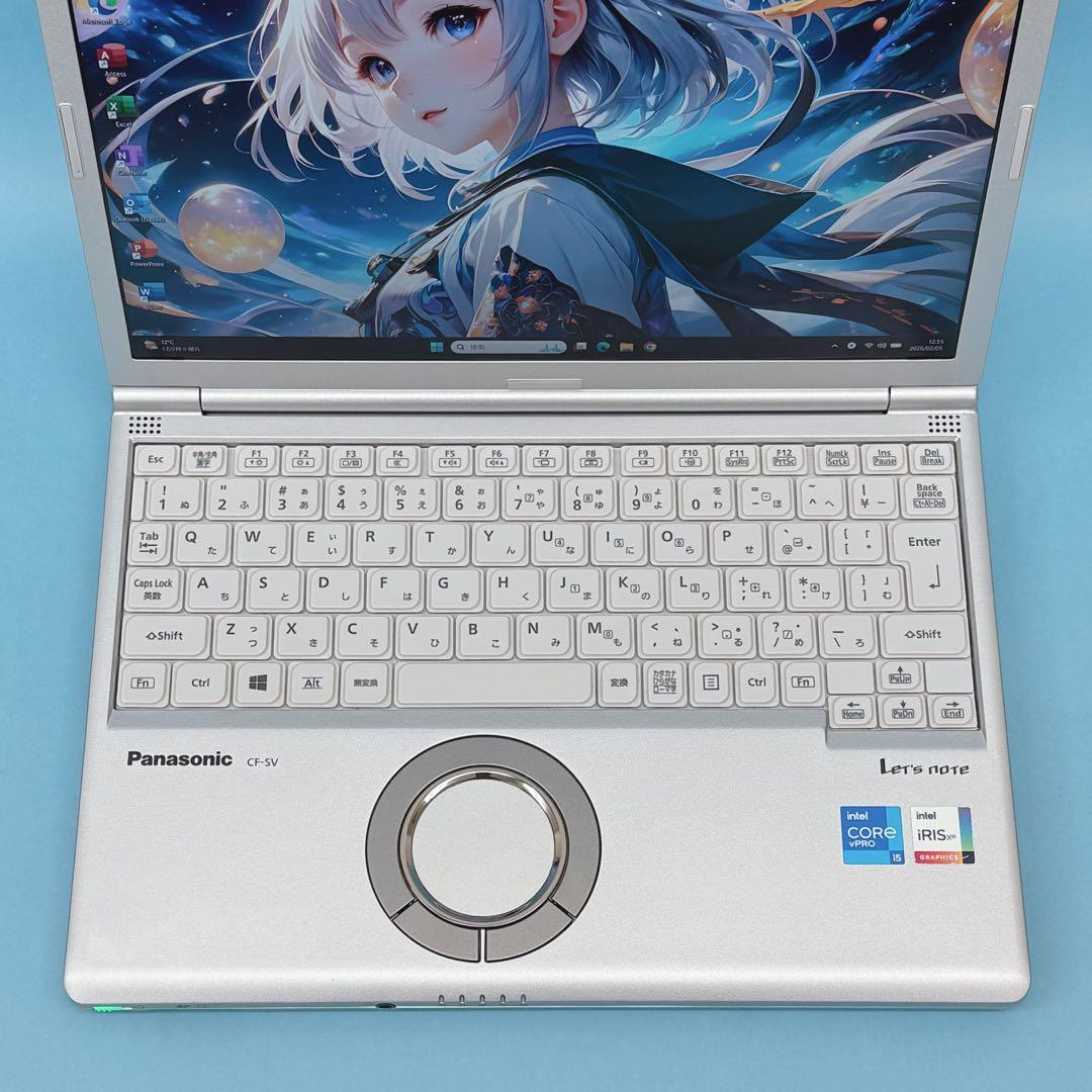 067準美品 レッツノートCF-SV1 i5 第11世代 16GB office