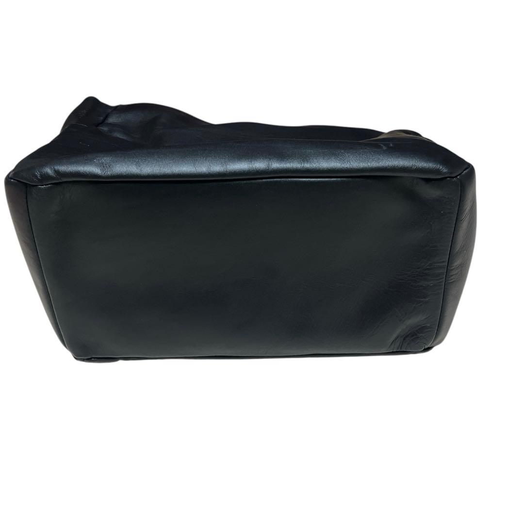 新品未使用　グリーンレーベルリラクシング　トートバッグ　レザー　牛革　黒　タグ付