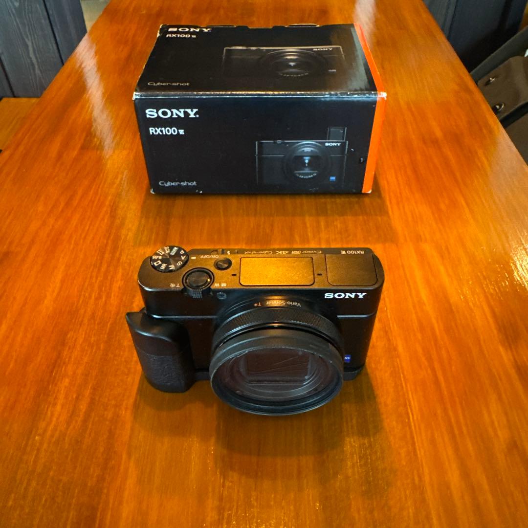 Sony RX100 VI グリップ、フィルターアダプター付き